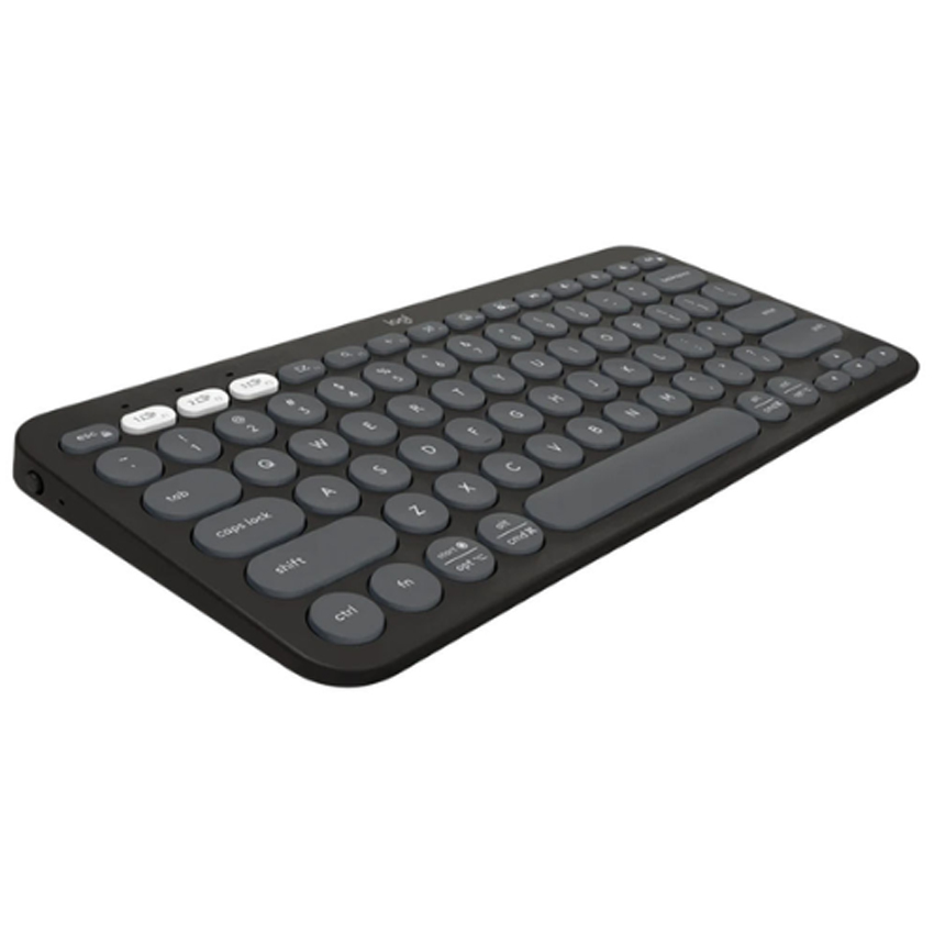 Teclado Logitech Pebble Keys 2 K380s Graphite Bluetooth